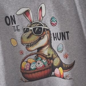 Boys Dinosaur Easter Graphic Tee